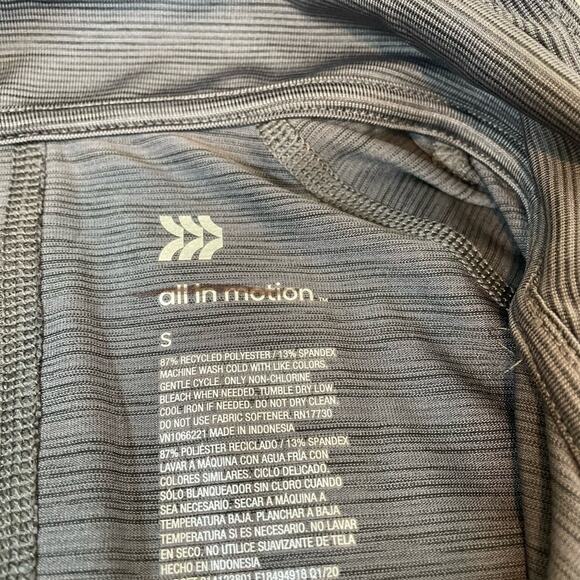 NWOT All In Motion Ladies Zip Up Athletic Jacket, Size S. - Picture 7 of 7